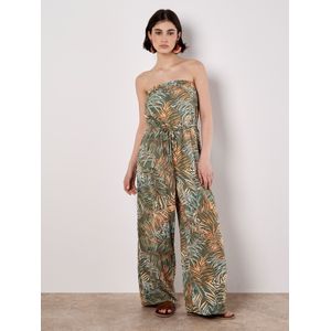 Apricot Jumpsuit  kaki / mintgroen / oranje / abrikoos