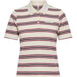 Only - Casual T-shirt - Antique White - Polyester/Katoen