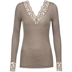 Mey Shirt 'Wool Love'  taupe
