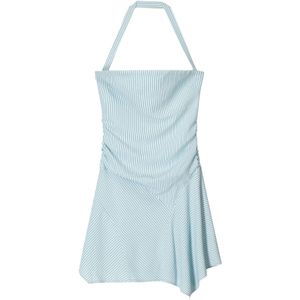 Bershka Jurk  marine / lichtblauw