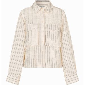 SECOND FEMALE Blouse 'Esters'  crème / zwart