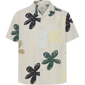 !Solid Overhemd 'Imad'  lichtbeige / gemengde kleuren