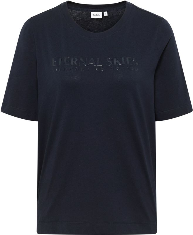 Cecil - Dames Shirt - Blauw - XXL