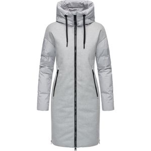 Ragwear Wintermantel 'Jumana'  grijs / zwart