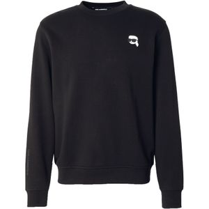 Karl Lagerfeld Sweatshirt  zwart / offwhite