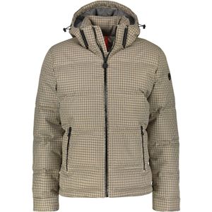 LERROS Functionele jas  ecru / sand / zwart