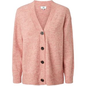 Noa Noa Gebreid vest ' AlayaNN '  pink