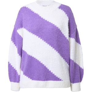 Studio Untold Trui  lila / wit