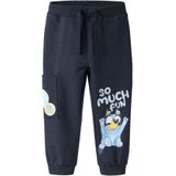 NAME IT Broek 'Bluey'  navy / lichtblauw / geel