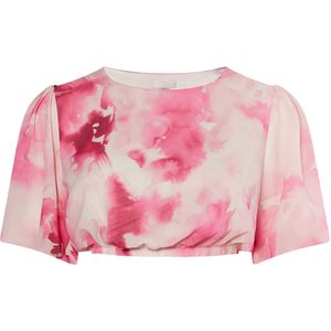 IZIA Blouse  pink / wit