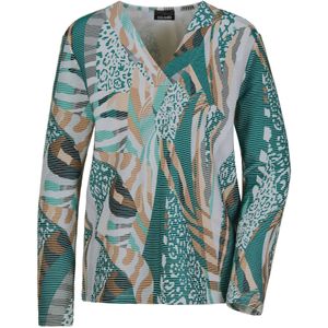 Goldner Sweatshirt  beige / grijs / groen