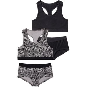 Bench - Bustier - Tonig Zebrapatroon - 4-delig - Met Hipster