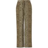 PIECES Broek 'PCBOSELLA'  beige / camel / ecru / zwart