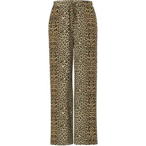 PIECES Broek 'PCBOSELLA'  beige / camel / ecru / zwart