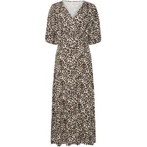 Pulz Jurk 'PZCHARLOTTE'  beige / mokka