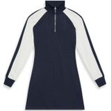 Calvin Klein - Jeans - Nachtblauw/Wit - Jurk - Korte Lengte - Normale Pasvorm