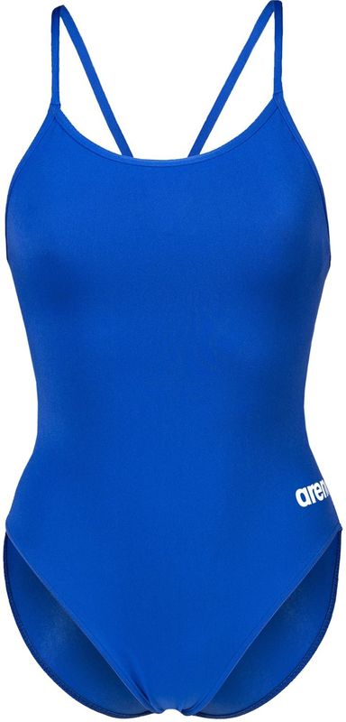 Arena - Solide - Badpak - Zwart - Met Kanten Rug - Dames