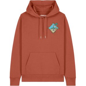 Watapparel Sweatshirt ' Beach is calling '  lichtbruin / gemengde kleuren