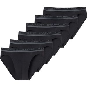 SCHIESSER Slip 'Uncover'  grijs / zwart