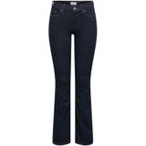Flared Fit Jeans - Mid Waist