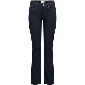 Flared Fit Jeans - Mid Waist