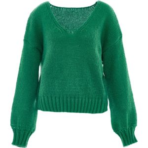 Sookie Trui  donkergroen