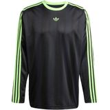 adidas - Adicolor Jacquard Jersey - T-shirt - Zwart - 100% Polyester
