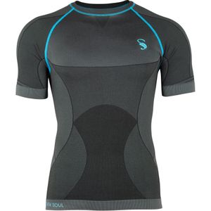 Stark - Soul - Functioneel Shirt - Turquoise - Grijs - Antraciet