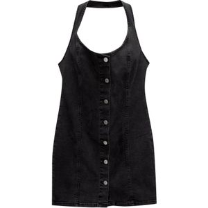 Pull&Bear Jurk  black denim