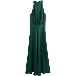 Next - Jurk - Smaragd - 7/8 Lengte - Mouwloos - Gerecycled Materiaal