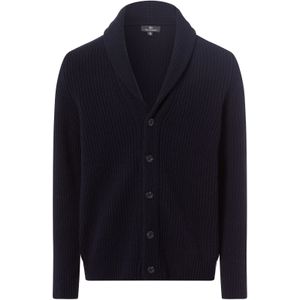 Nils Sundström Gebreid vest  marine