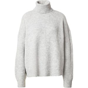 Rich & Royal - Trui - Grijs Gemêleerd - Knitwear - Col