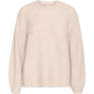 Fransa Trui 'BEVERLY PU 8'  beige