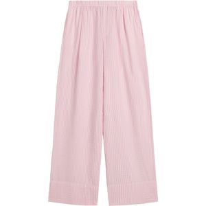 Bershka Bandplooibroek  crème / lichtroze