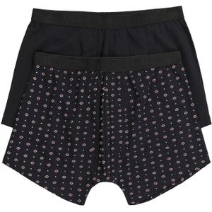 JP1880 Boxershorts  rood / zwart / wit