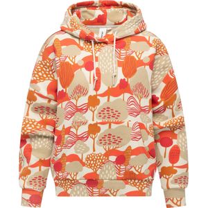 Ragwear Sweatshirt 'Pirita'  beige / oranje / kreeft / rood