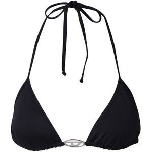 Diesel - Swimsuit Top - Triangelbikini - Zwart - Polyamide - Elastaan