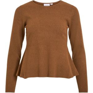 VILA Trui 'VIMable'  chocoladebruin