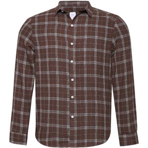 Campus Sutra Overhemd 'Tera'  rood / wit