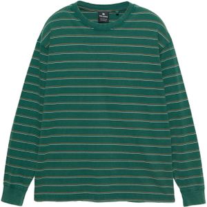 Pull&Bear Shirt  donkergroen / oranje / wit