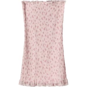 Bershka Zomerjurk  donkergroen / rosa / lichtroze