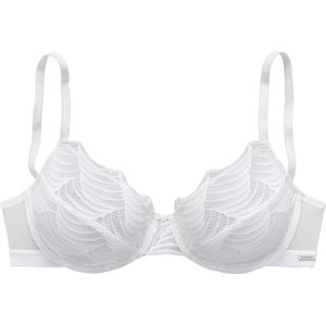 Balconette Bh - Wit - Kant - Met Beugel
