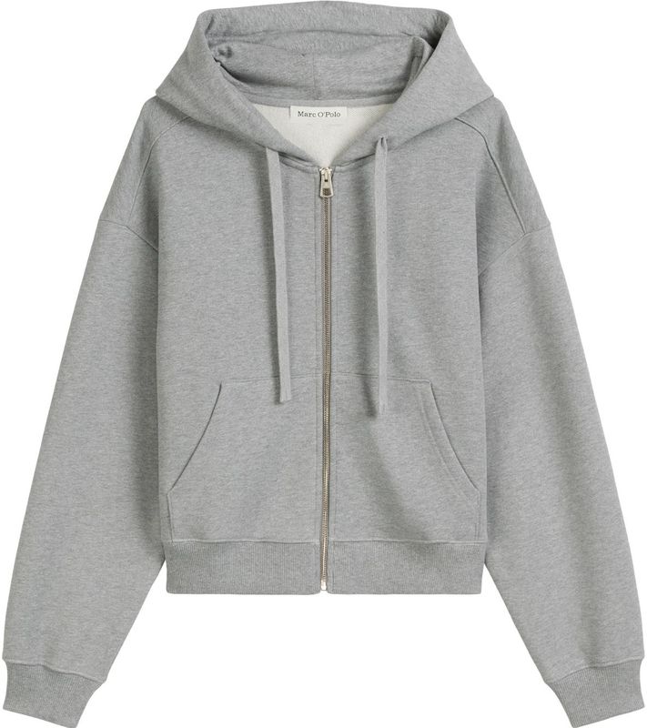 Marc O'Polo - Sweatjack - Mêlee - Relaxed Fit - Puur Katoen