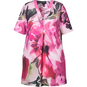 Ulla Popken Shirt  cyclaam / gemengde kleuren