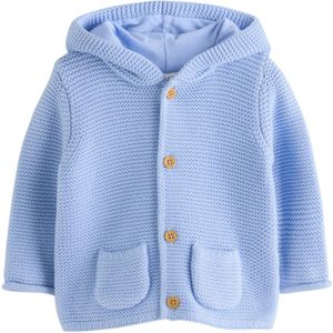 Next Gebreid vest  lichtblauw