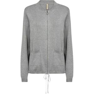 Soyaconcept Gebreid vest 'Dollie 769'  grijs