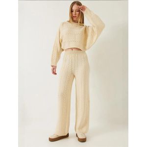 Bianco Lucci Broekpak  crème