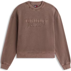 Tommy Jeans Sweatshirt  chocoladebruin