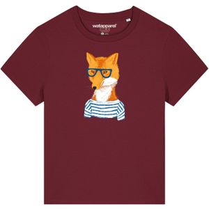 Watapparel Shirt ' Fuchs '  gemengde kleuren / bordeaux