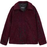 Korte Jas - Gemêleerd - Met Ritssluiting en Knopen - Voorzakken - Regular Pasvorm